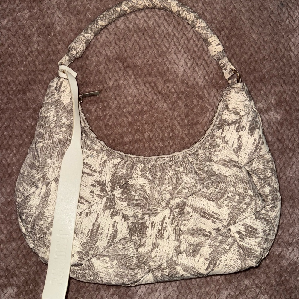 Jason Wu Woven Lizard Print Shoulder Handbag Bag